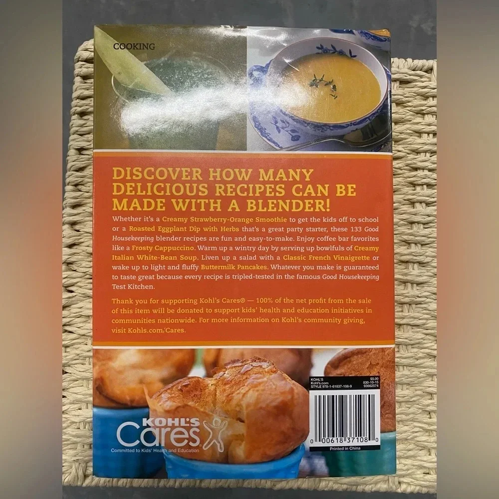 GOOD HOUSEKEEPING BLEND IT 133 RECIPES BLENDER Cook Book Cookbook